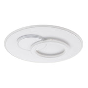 LED chandelier with Nolux Luminosa remote control, 120W, 3 circles, cold/hot/neutral light, unstable, white