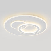 LED chandelier with Nolux Luminosa remote control, 120W, 3 circles, cold/hot/neutral light, unstable, white