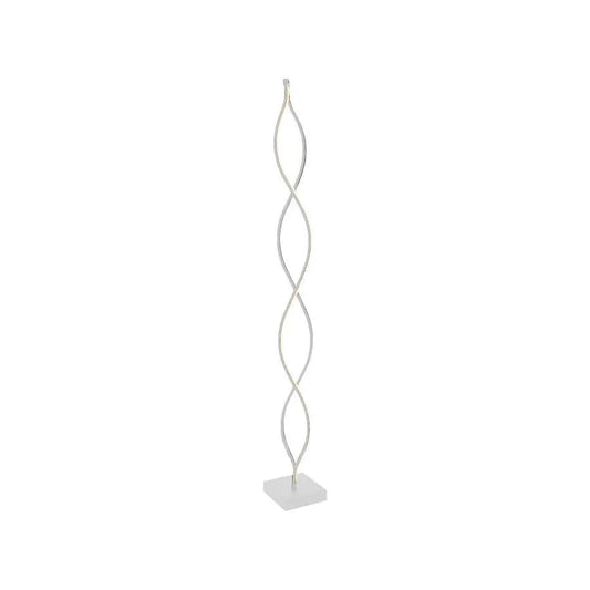 Piscius LED Floor Lamp, 120W, Cold/Warm/Neutral Light, Metal and Acrylic, White