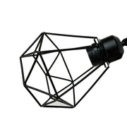 Aethra Chandelier, 1x E27, Metal, Black