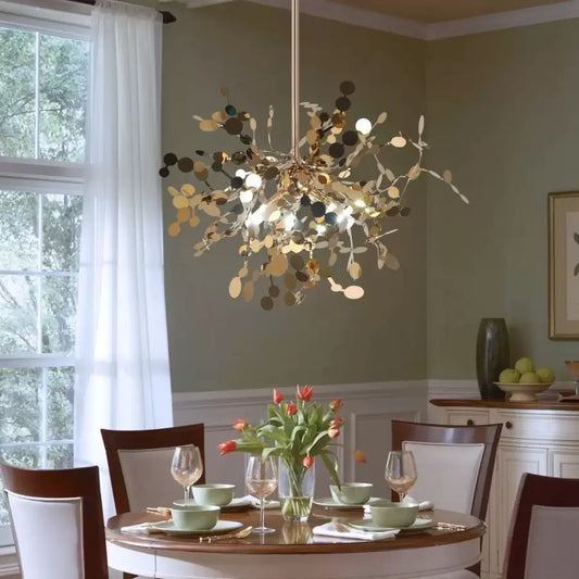 Bruno Chandelier 3x G9 Gold