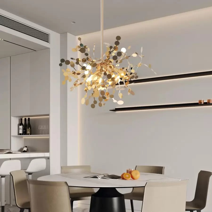 Bruno Chandelier 3x G9 Gold