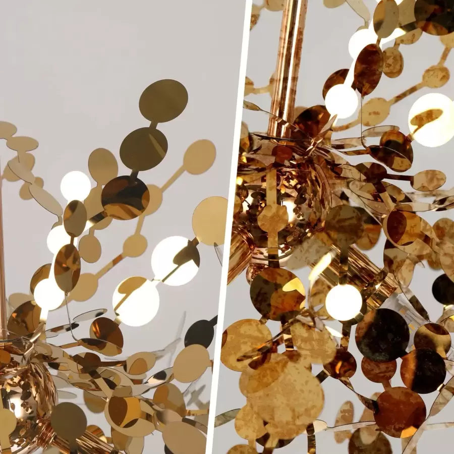 Bruno Chandelier 3x G9 Gold