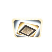 NEXA LED Chandelier Square 3D, 36W, White, Cold/Warm/Neutral Light