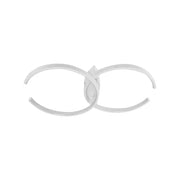 LED chandelier with remote control NOAH 64W, 2 Elements, Cold/Warm/Neutral light, Dimmable, White