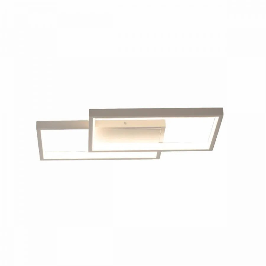 Ami LED Chandelier with Remote Control, 62W, White, Acrylic, Dimmable