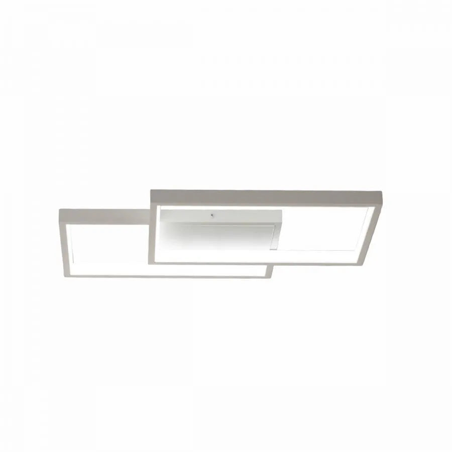 Ami LED Chandelier with Remote Control, 62W, White, Acrylic, Dimmable