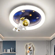 Astronaut Blue LED Chandelier 89W