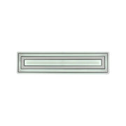 Chloe LED Chandelier, 100W, Acrylic and Metal, White