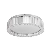 Crystal LED Chandelier with Remote Control Angelina 80W Dimmable Silver
