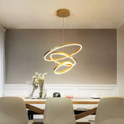 LED Chandelier with Remote Control Elizabeth 152W Dimmable Gold