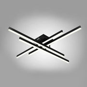 LED Chandelier with Remote Control Kame 112W Dimmable Black