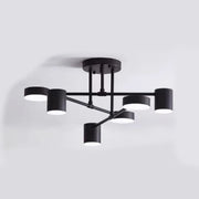 LED Chandelier 72W Galios Black