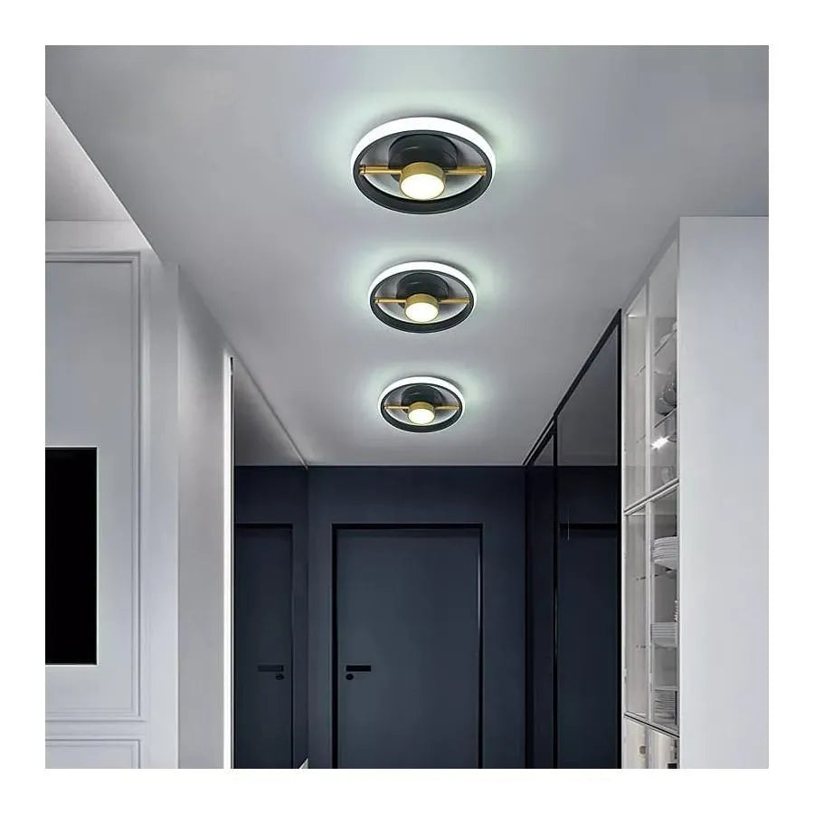 Keiko LED Chandelier, 46W, 2.4GHz, Acrylic, Black
