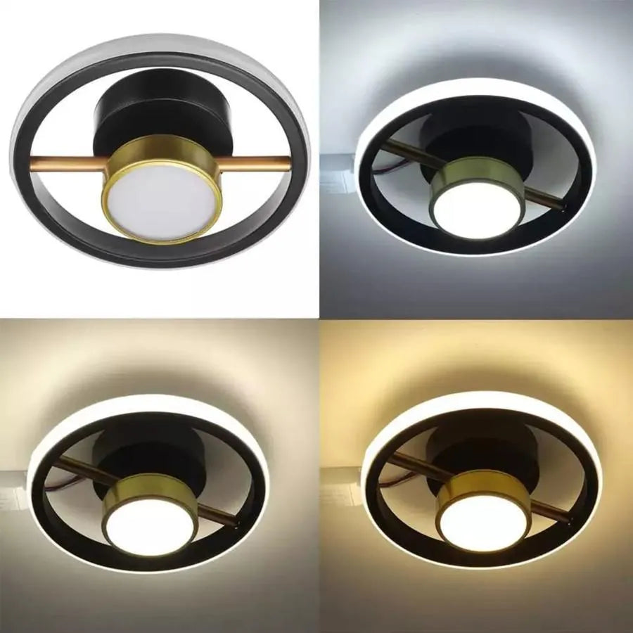 Keiko LED Chandelier, 46W, 2.4GHz, Acrylic, Black