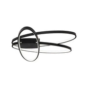 ORBITA LED Chandelier with Remote Control, 140W, Cold/Warm/Neutral Light, Dimmable, Black