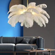 LED chandelier 40W Minoss, Pene, White