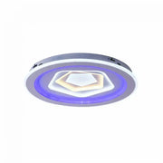RGB LED Chandelier with Remote Control Meira, 180W, Dimmable, Acrylic, RGB, White
