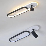 Ruby LED Chandelier 40W Black White