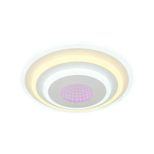 LED chandelier NIVARA 3D 20W, Diameter 30cm, Cold/Warm/Neutral light, White