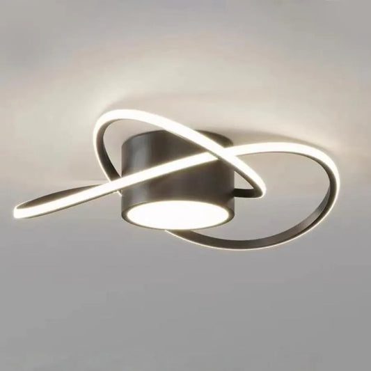 LED chandelier MIMA 30W, Cold/Warm/Neutral light, Black