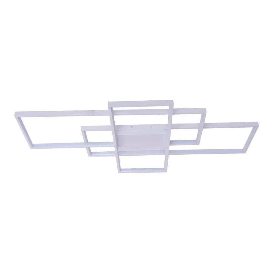 Landen 184W Dimmable LED Chandelier with Remote Control White