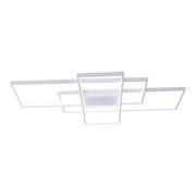 Landen 184W Dimmable LED Chandelier with Remote Control White