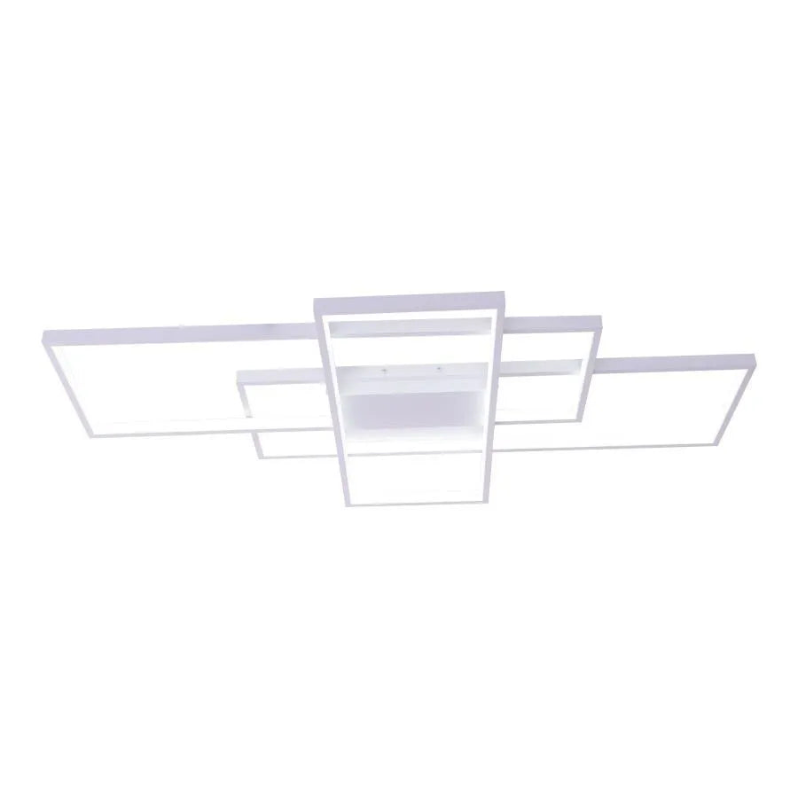 Landen 184W Dimmable LED Chandelier with Remote Control White