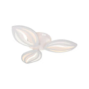 LED chandelier with remote control ORCHID 39W, 3 Petals, Cold/Warm/Neutral light, Dimmable, White