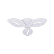 LED chandelier with remote control ORCHID 39W, 3 Petals, Cold/Warm/Neutral light, Dimmable, White