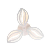 LED chandelier with remote control ORCHID 39W, 3 Petals, Cold/Warm/Neutral light, Dimmable, White