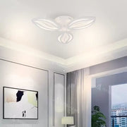 LED chandelier with remote control ORCHID 39W, 3 Petals, Cold/Warm/Neutral light, Dimmable, White