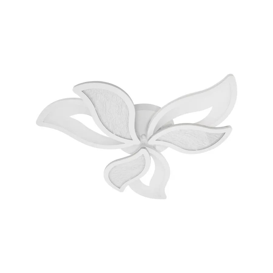 LED chandelier with remote control KYLEN 144W, 6 Elements, Cold/Warm/Neutral light, Dimmable, White