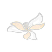 LED chandelier with remote control KYLEN 144W, 6 Elements, Cold/Warm/Neutral light, Dimmable, White