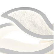 LED chandelier with remote control KYLEN 144W, 6 Elements, Cold/Warm/Neutral light, Dimmable, White