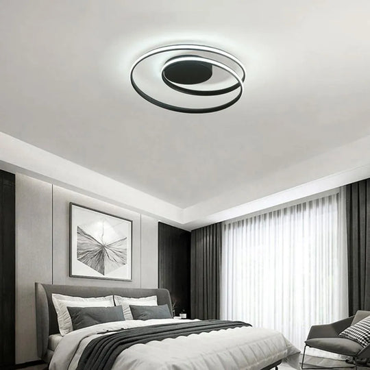 LED chandelier with remote control VECTOR ARCADIA 56W, Cold/Warm/Neutral light, Dimmable, Black LED chandeliers with remote control Default Title Alessandro Design