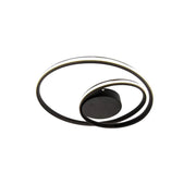LED Chandelier VECTOR Arcadia, 67W, Metallic, Diameter 49cm, Black, Remote Control, Cold/Warm/Neutral Light