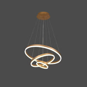 LED Chandelier with Remote Control Elizabeth 152W Dimmable Gold