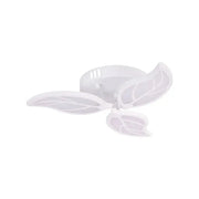 LED Chandelier with Remote Control LAURICE, 33W, 3 Petals, Cold/Warm/Neutral Light, Dimmable, White