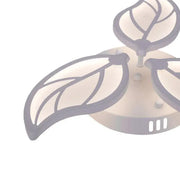 LED Chandelier with Remote Control LAURICE, 33W, 3 Petals, Cold/Warm/Neutral Light, Dimmable, White