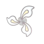 LED chandelier with remote control GLORIOSA 68W, 3 Petals, Cold/Warm/Neutral light, Dimmable, White