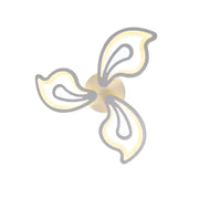 LED chandelier with remote control GLORIOSA 68W, 3 Petals, Cold/Warm/Neutral light, Dimmable, White