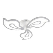 LED chandelier with remote control GLORIOSA 68W, 3 Petals, Cold/Warm/Neutral light, Dimmable, White