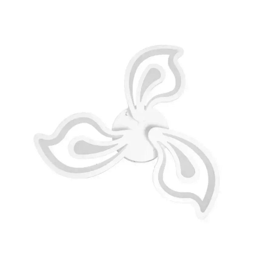 LED chandelier with remote control GLORIOSA 68W, 3 Petals, Cold/Warm/Neutral light, Dimmable, White