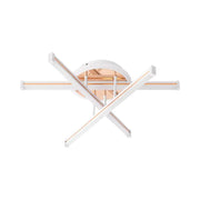 LED Chandelier with Remote Control Tamara, 96W, Dimmable, Gold