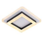 Vivian LED Chandelier 24W Black White