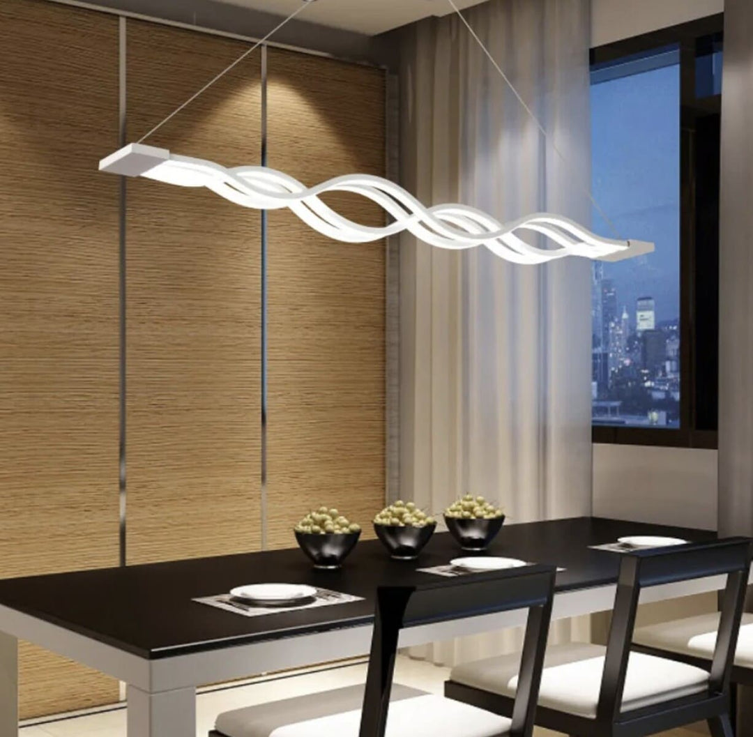 suspended led chandelier
