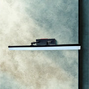 Bathroom LED wall lamp, MALAWI, 7W, linear, Neutral light, Black