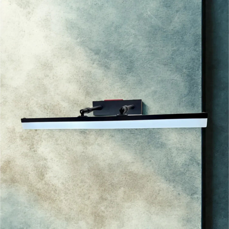 Bathroom LED wall lamp, MALAWI, 7W, linear, Neutral light, Black