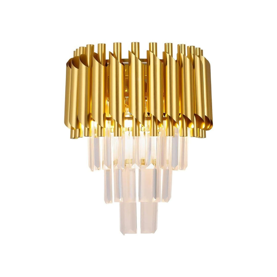 VERSAILLES Piccolo Crystal Chandelier Light, 2xE14, Gold